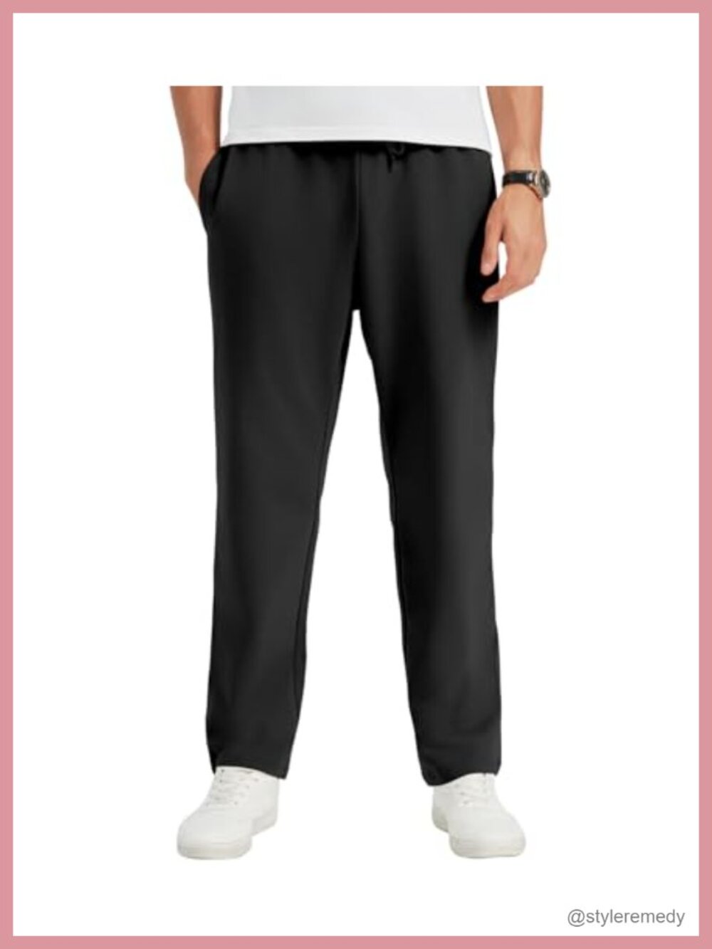 Tall Mens Sweatpants Yoga Pants Open Bottom Cotton Blend